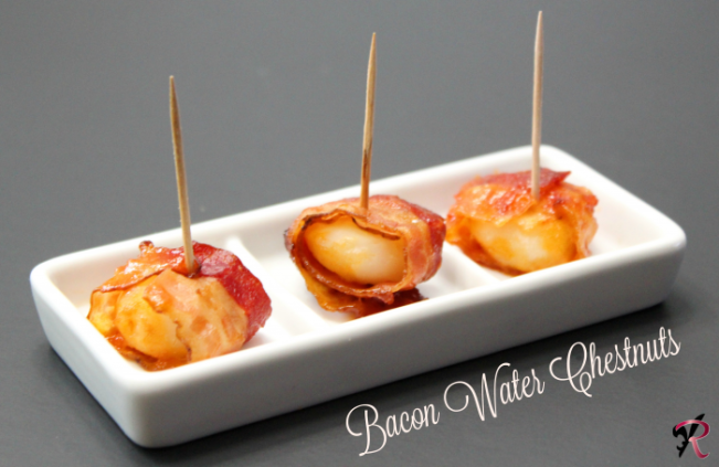 Bacon water chestnuts